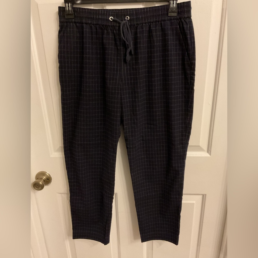 LOFT Black Joggers with Elastic Waistband